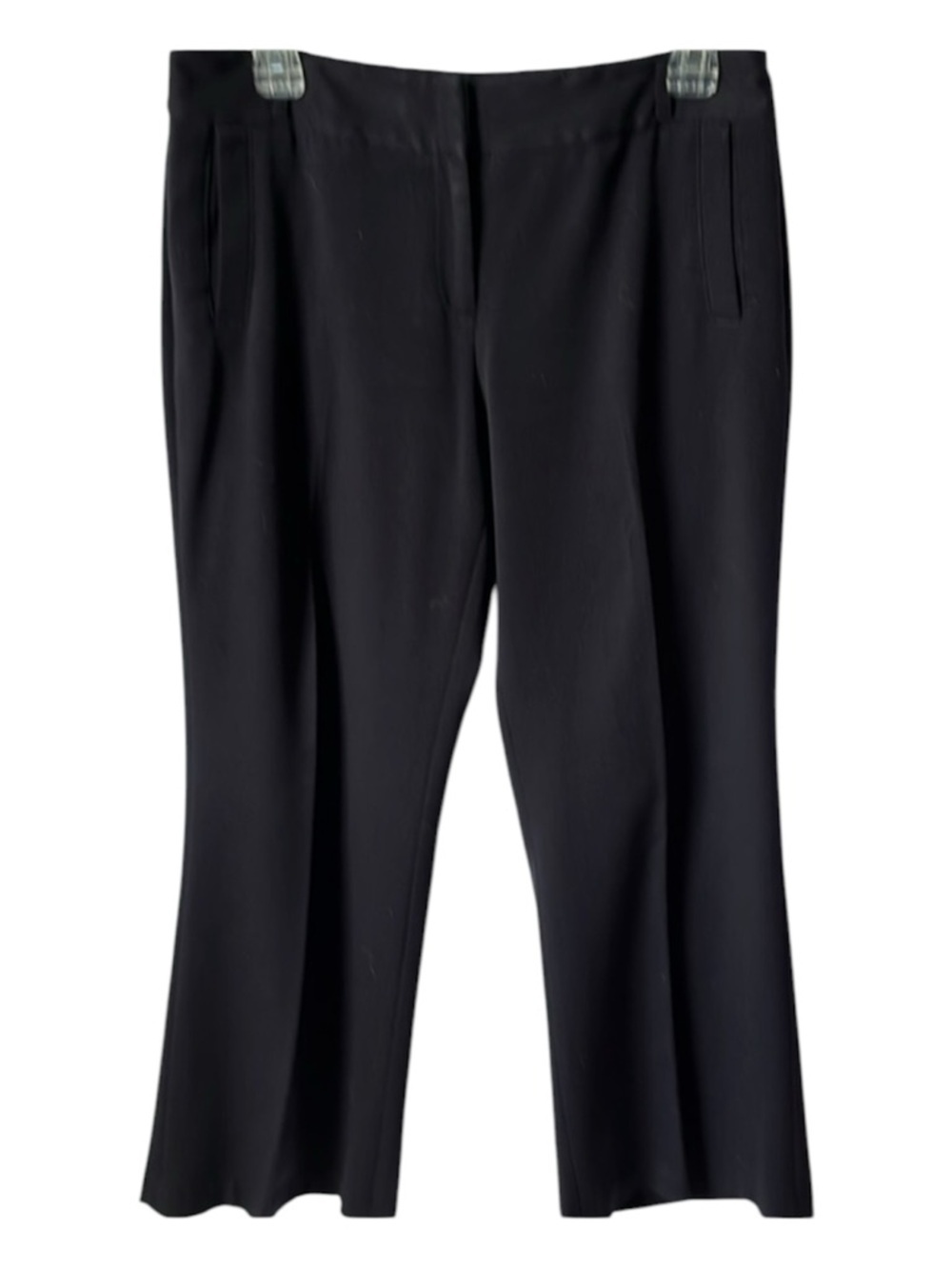 Apt. 9 Black Dress Pants Size 8P Petite Work Career Slacks Classic